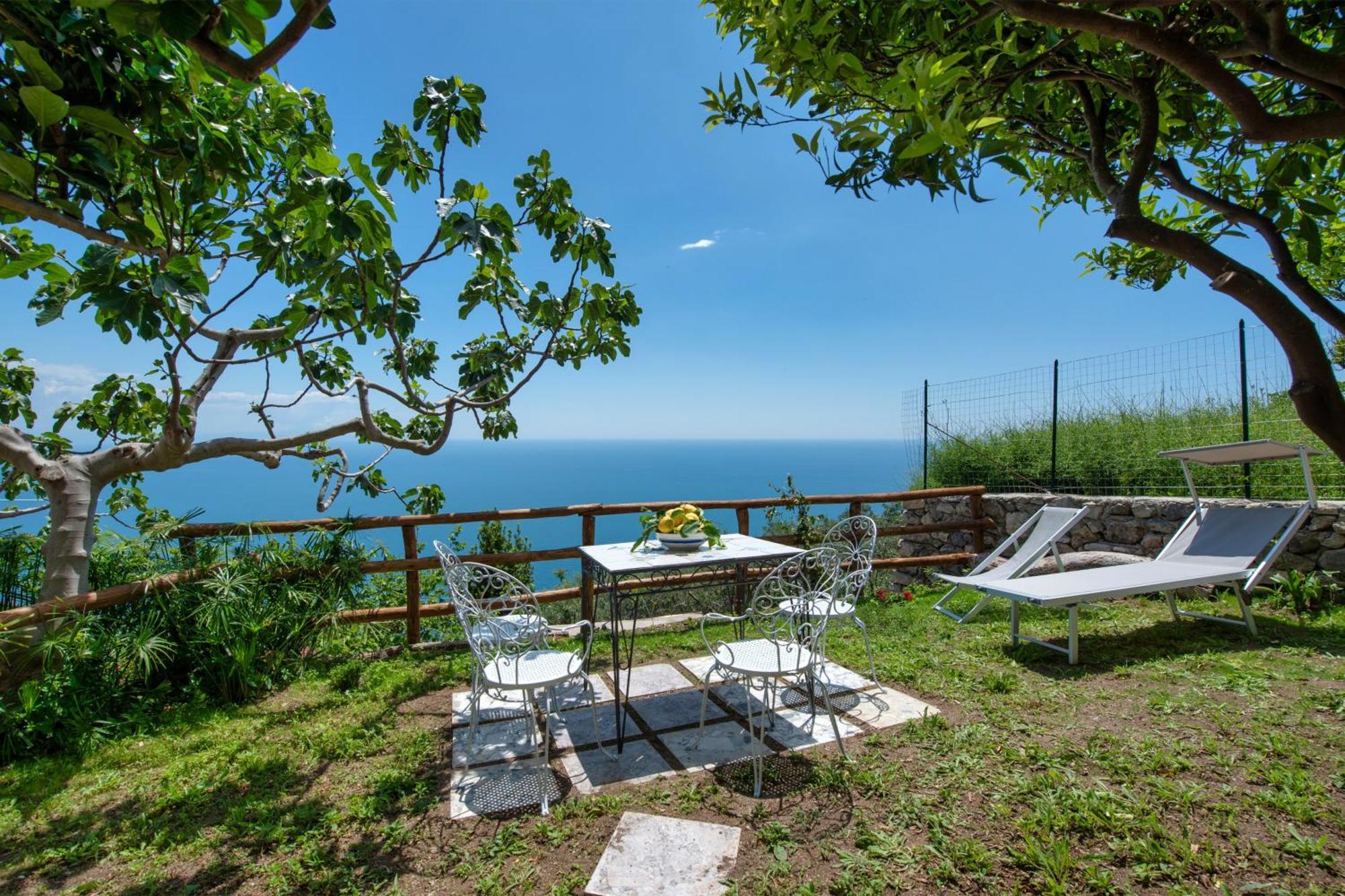Casa Deva Amalfi Coast, With Private Garden Overlooking The Sea Exterior foto